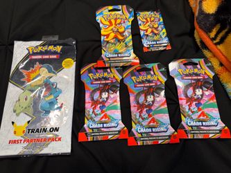 x1 Partner Pack Johto and x5 Chaos Rising