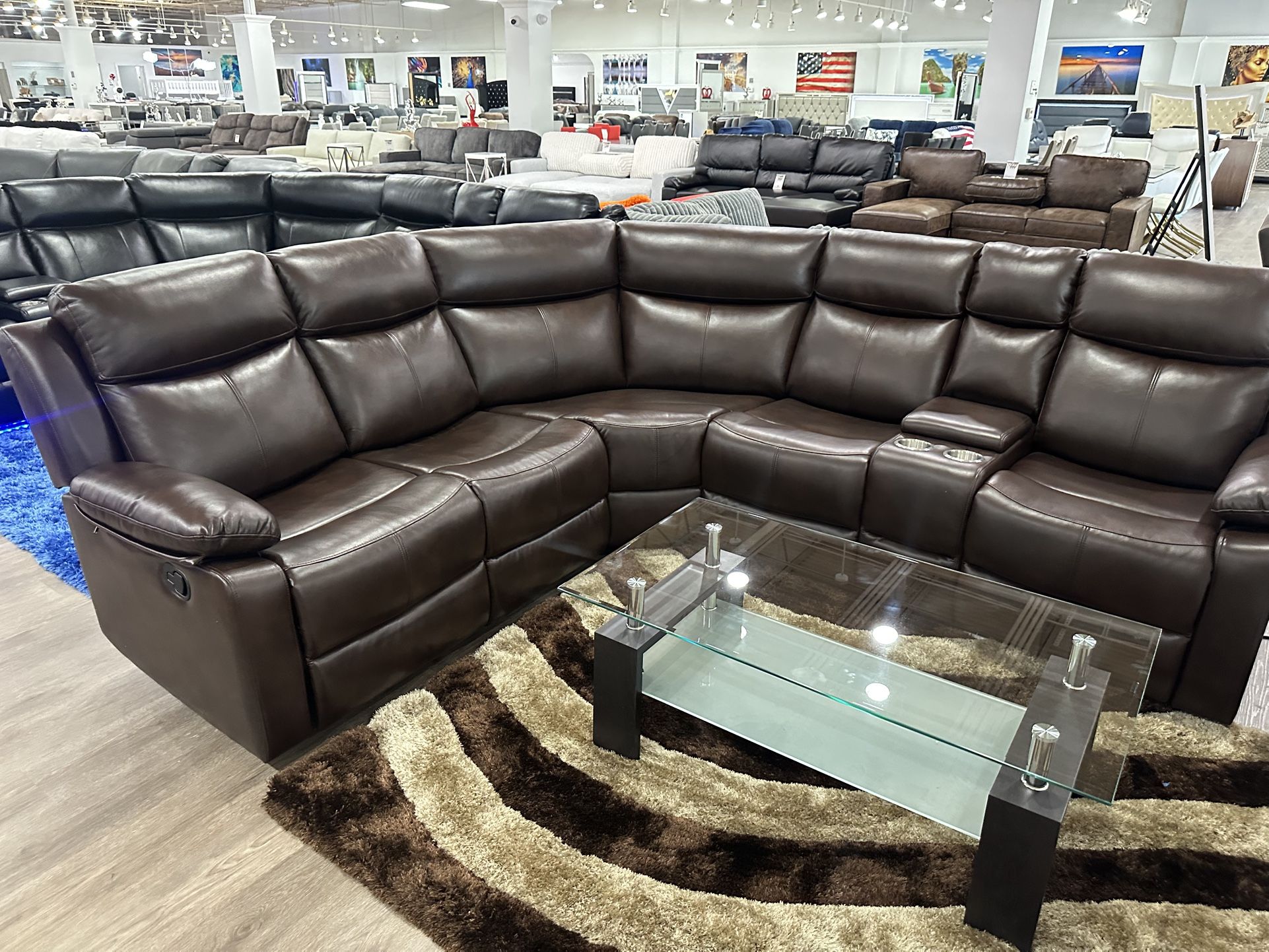 ๐ฅ๐ฅ๐ฅHOT DEAL ON RECLINING SECTIONAL WITH POWER LED๐ฅ๐ฅ๐ฅ Brown, White, Gray Or Black ๐