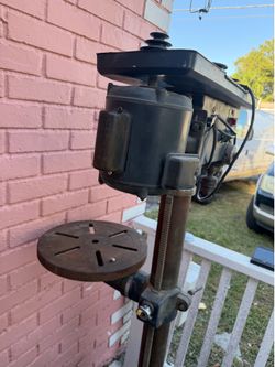 Vintage Heavy-Duty Floor Drill Press – Works Great