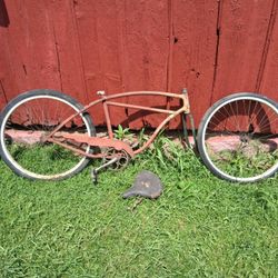 1956 26 Inch Schwinn Spitfire Men's Straight Bar Project 