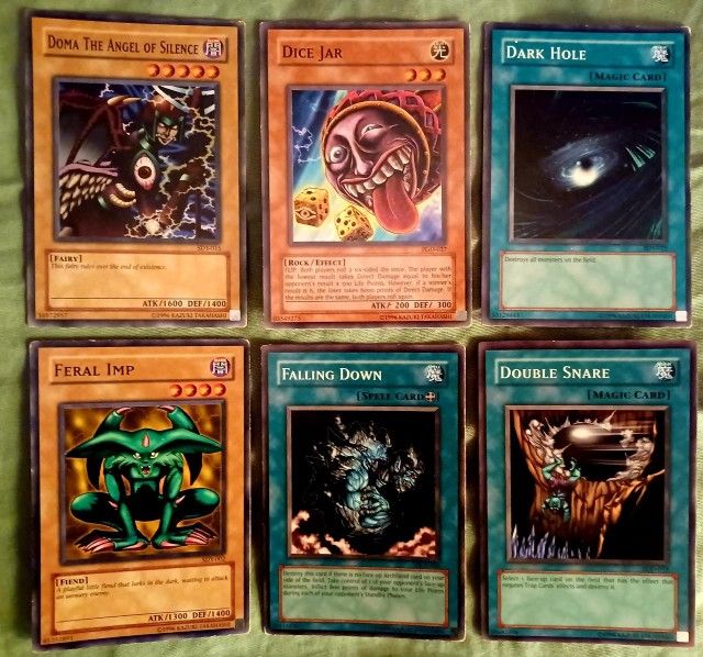 COLLECTOR YUGIOH YU-GI-OH! YUGIOH! CARDS SETS GREAT MOTH 1ST ED RARE, END OF ANUBIS 1ST ED, REAPER ON THE NIGHTMARE, MANTICORE OF DARKNESS