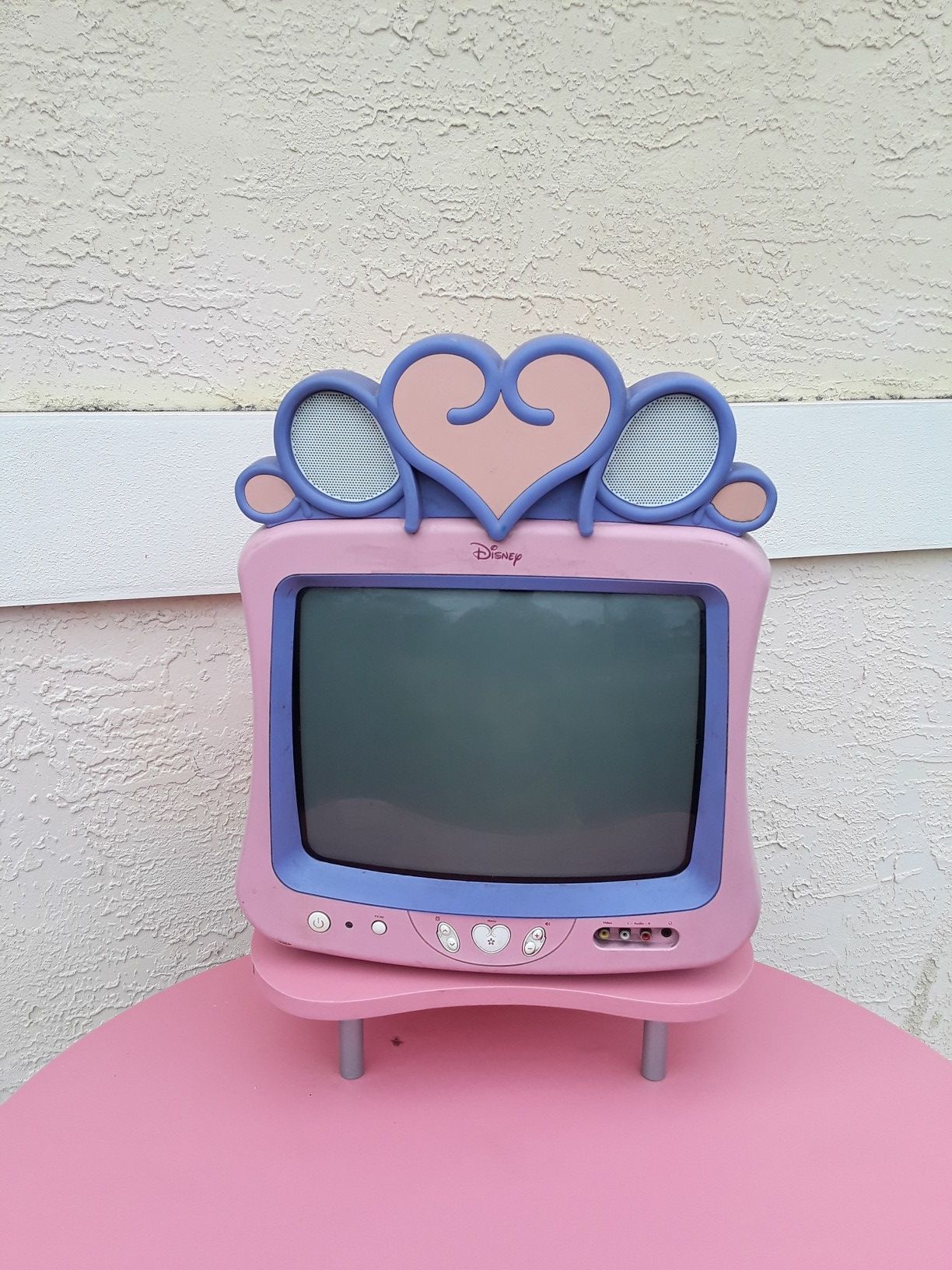 Disney Princess TV and/or Pink & White computer desk