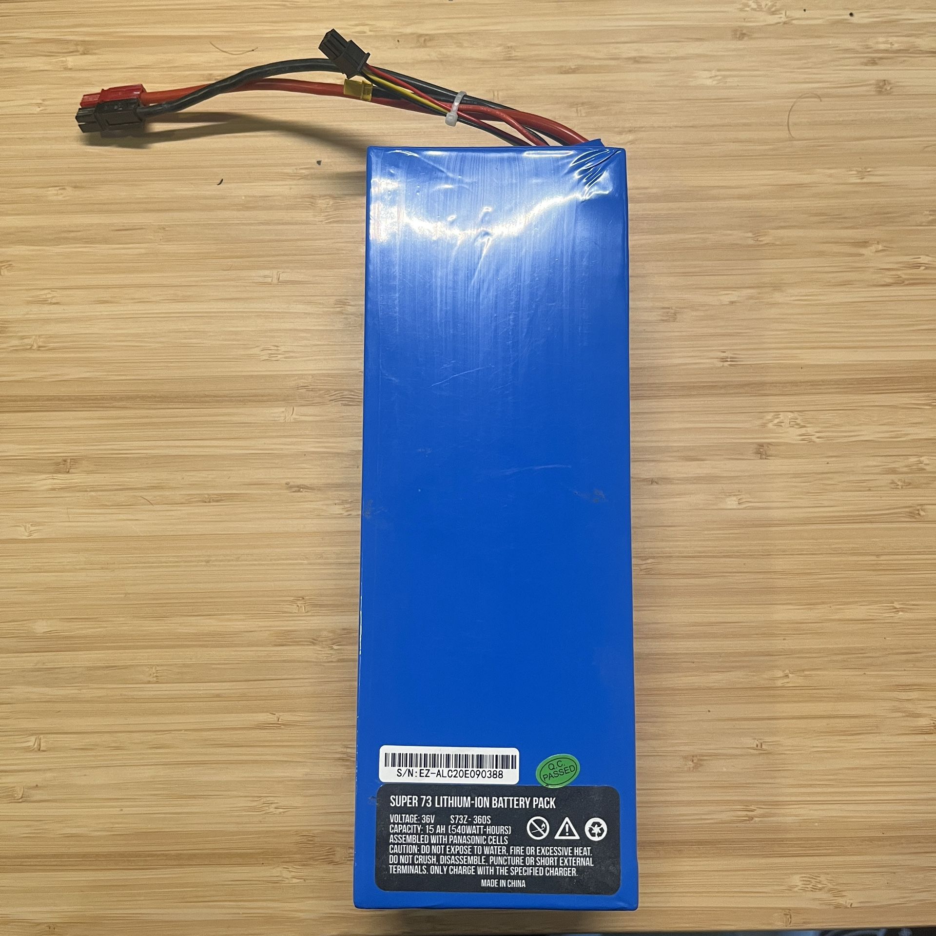 Untested Super73 Battery