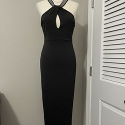 SHEIN black maxi dress