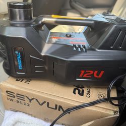 Standtall Jack And Tire Pump / Power Drill