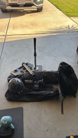 Tanner tee and Marucci batting net and balls