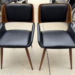 Mid-Century Accent Chairs 
