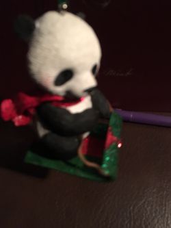 Panda Ornament the Danbury mint collection