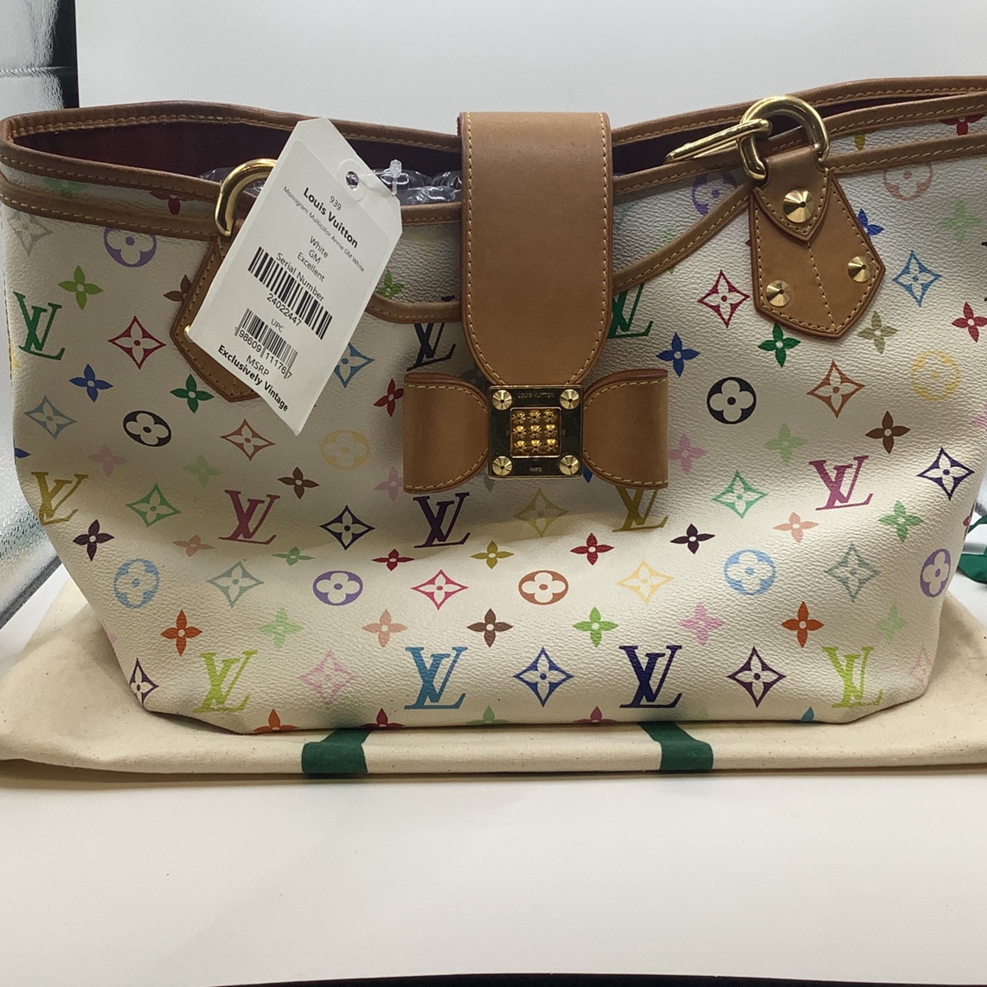Louis Vuitton Multicolor Annie Bag- DOUBLE AUTHENTICATED