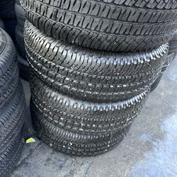 Set of four Michelin P275/65R18 $350