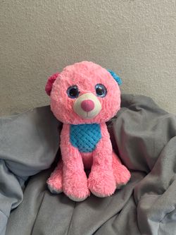 Bubblegum pink plush toy