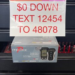 Remote Start Alarm System