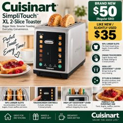 Cuisinart SimpliTouch XL 2-Slice Toaster