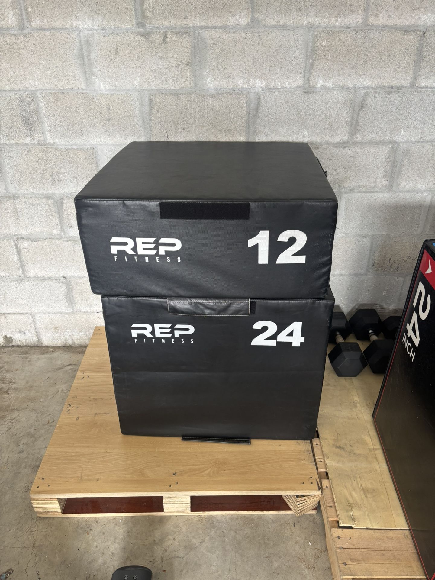 Rep Fitness Stackable Plyo Boxes