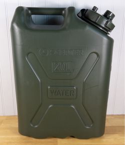 Scepter Military Water Container Can, 5 Gallons / 20 Liters, Green NEW!
