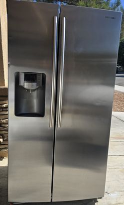 Samsung Stainless Steel Side-by-Side Refrigerator