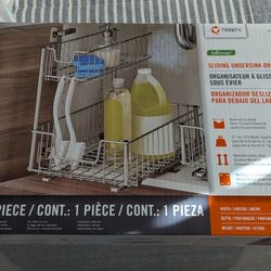 Sliding Sink Cabinet Organizer