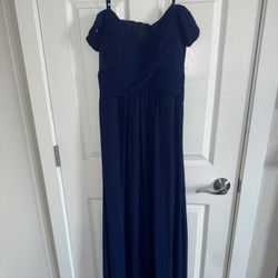 Navy Blue Formal Dress