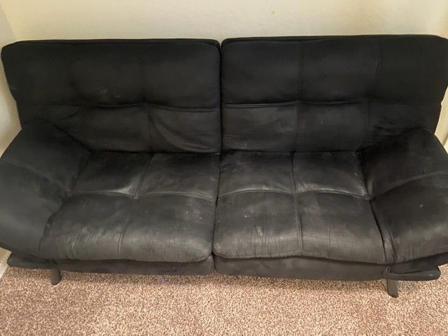 Futon Black Sofa Bed