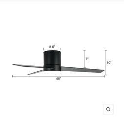 48 inch ceiling fan with remote control