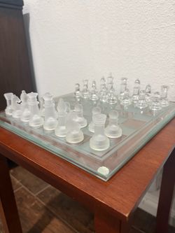 Glass Chess Set