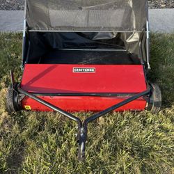 Craftsman  Tow-Behind Lawn Sweeper/Grass Catcher