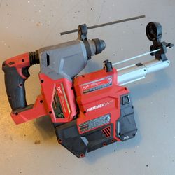 M18 Milwaukee Rotary Hammer And Vacuum