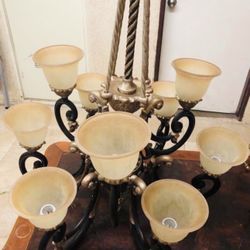 Chandelier Very elegant chandelier in good condition 36” height X 30” diameter