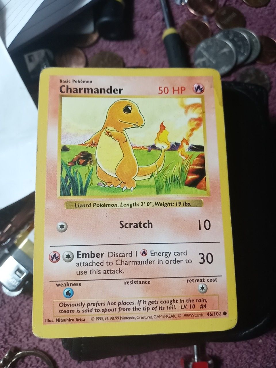 Pokemon collector card