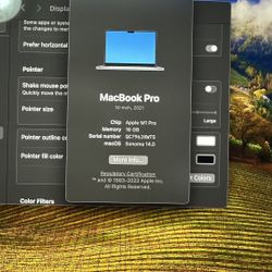 Apple MacBook Pro 14 Inch 2021 