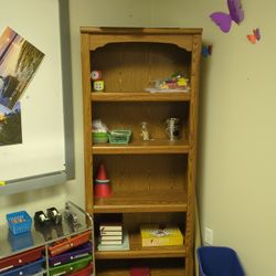 Wooden Shelving Unit...5 Shelves. 3'x6'