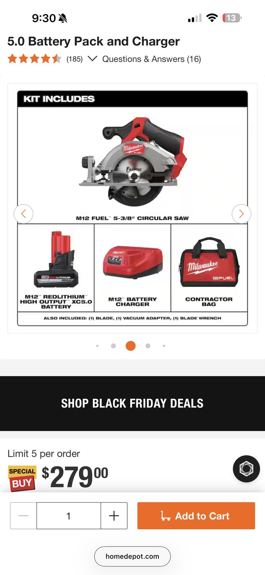 Milwaukee M12 Circular Saw 