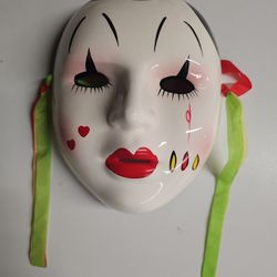 Vintage Mime Decorative Mask