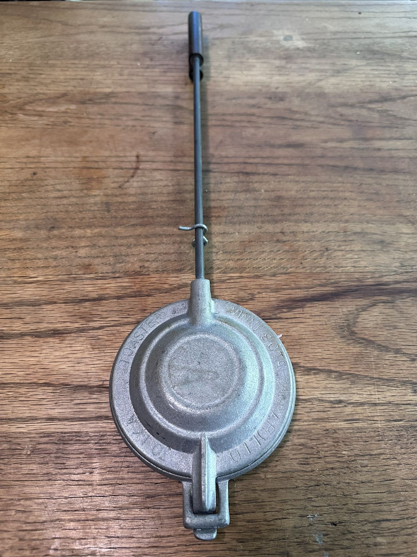 Vintage Minnesota Apollo Tonka Toaster - Aluminum Pie Iron to make Sandwiches over a Campfire