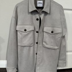 Zara Mens Shirt Jacket