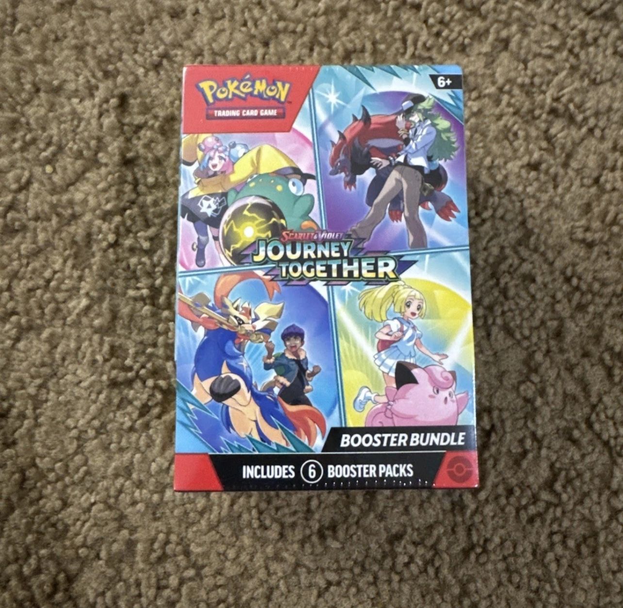 journey together booster box uk JOURNEY TOGETHER SLEEVED BOOSTER PACK CASE OF 144 – Poke Guru Trading Cards main image 0