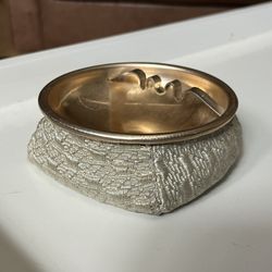 VINTAGE BRASS ASH TRAY