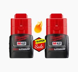 MILWAUKEE batteries tools