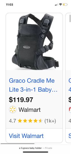 Like New Graco baby holder