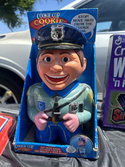 Police Office Cookie Jar
