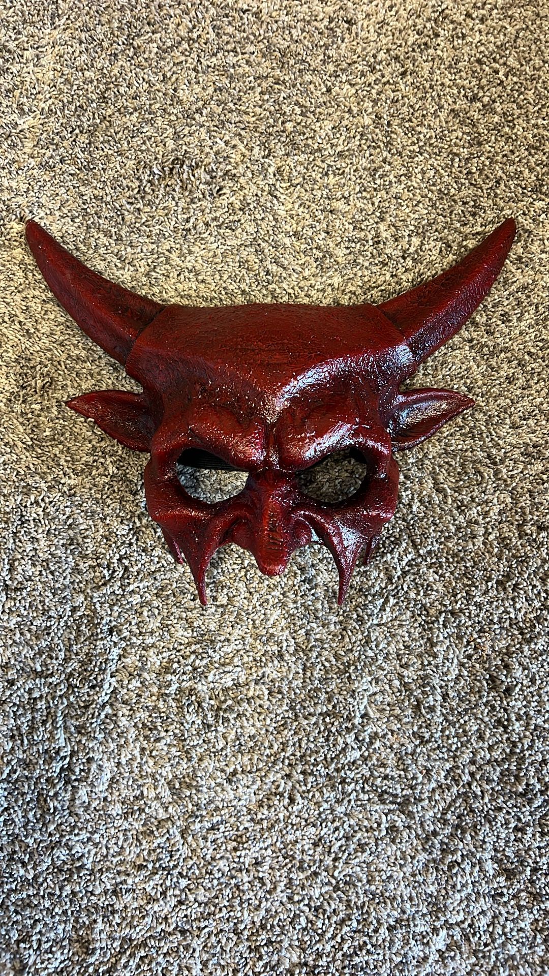 Hard Plastic Demon Mask