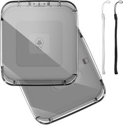 10pcs Anti-Lost Clear Cover Case Compatible with Square Reader 2nd Generation, 1st Generation, Case for Square Reader Magstripe with 3.5mm Headset Jac