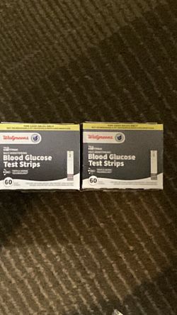 Walgreens Blood Glucose Test Strips 120 Total Strips