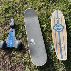 3 SKATEBOARDS ALL FOR $20!!!GREAT CONDITION!