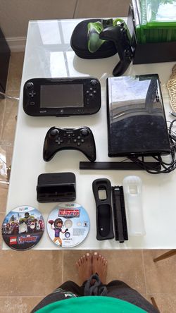 Nintendo Wii U Console Bundle with Games and Accessories