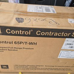 BRAND NEW  JBL 5-1/4"  CONTROL 65/T COMPACT PENDANT SPEAKER PAIR