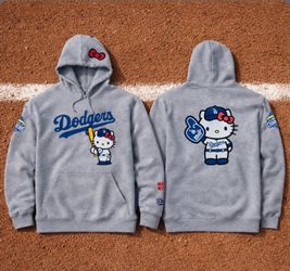 Hello Kitty Dodgers Hoodie