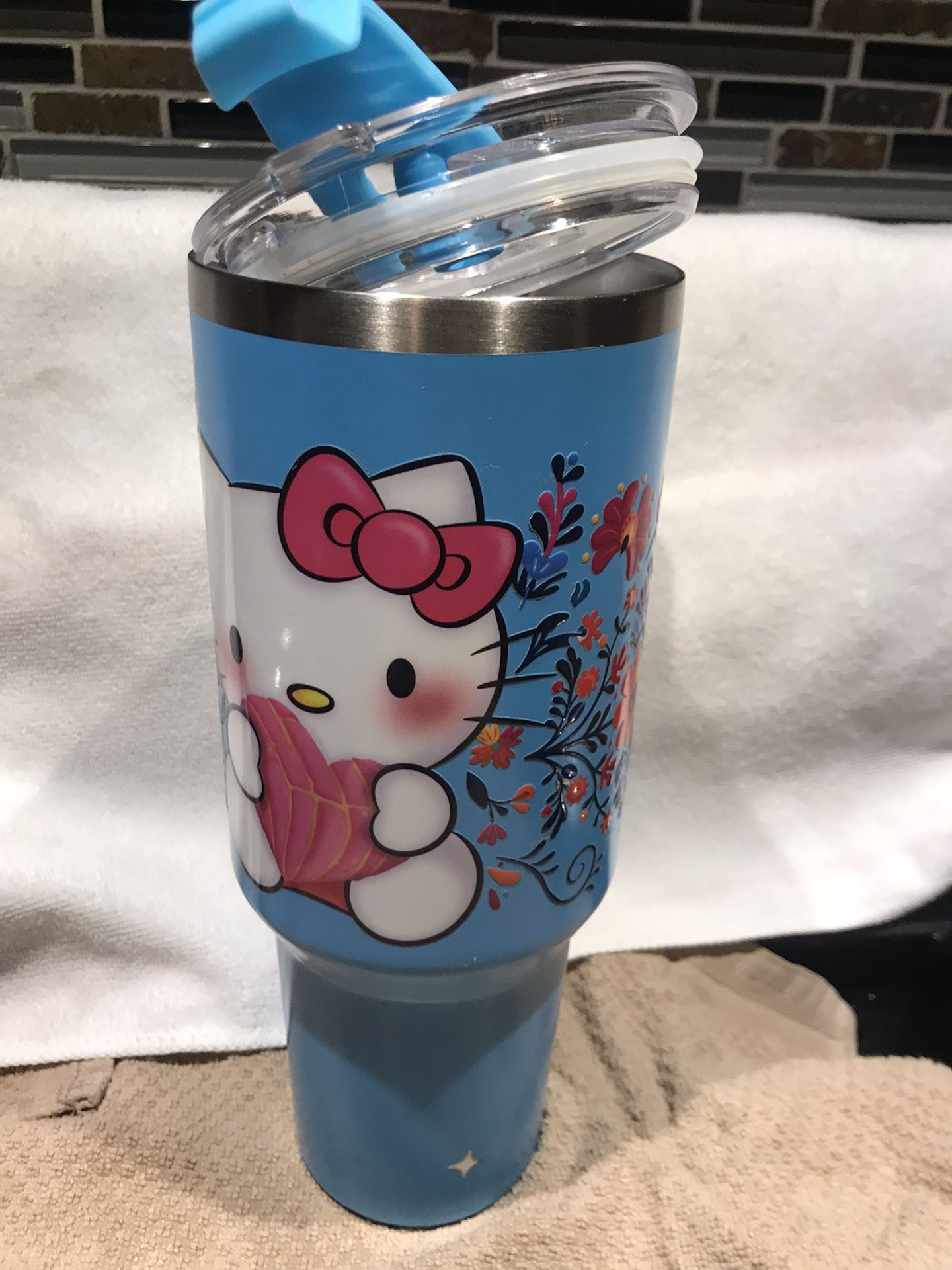 Stainless Steel Insulated Tumbler With Handler Never Use 