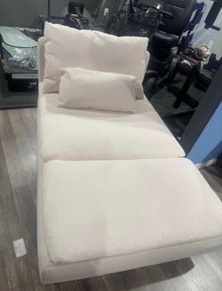 IKEA pink chaise