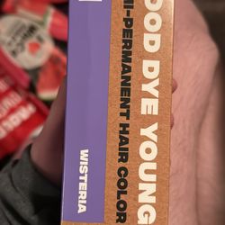 Wisteria Gooddyeyoung Purple hair dye
